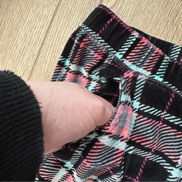 Cuddl Duds Climate Right Women’s Pink & Black Fleece Pajama Pants Sz L GUC - Picture 4 of 6